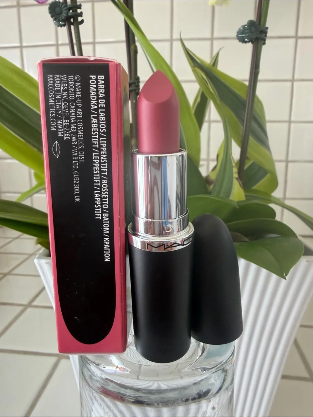 MAC Cosmetics Satin Lipstick - Mauve Rose 802 BRAVE